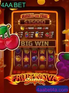 FruitNovaSuper: Explore a Nova Sensação dos Jogos com 4AA BET